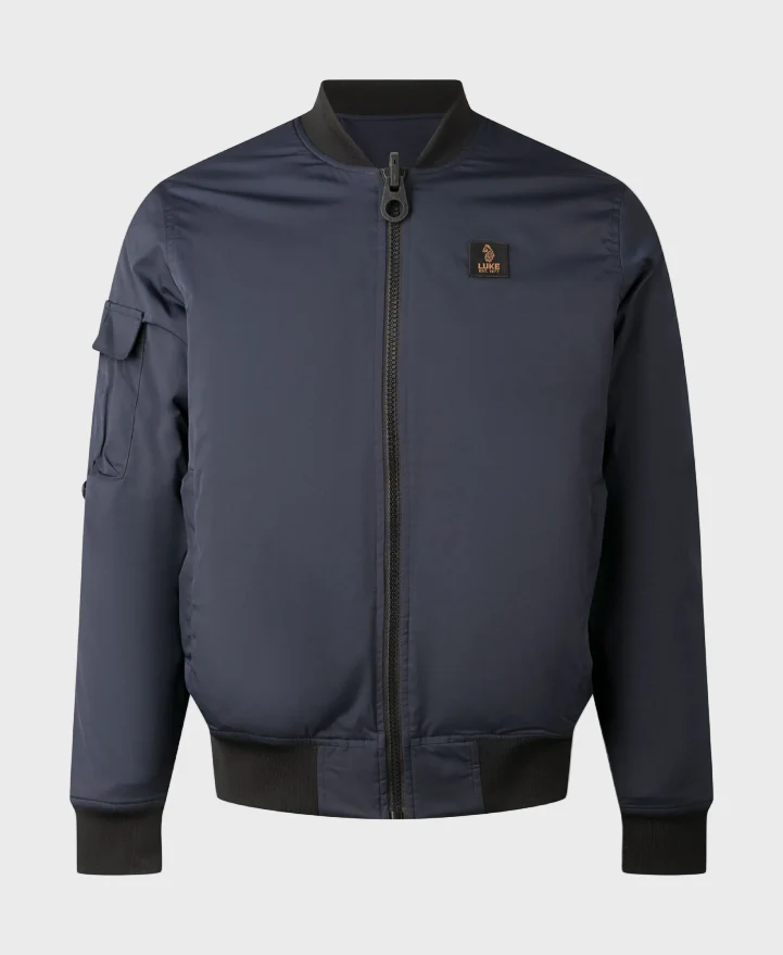 Luke 1977 Suzhou Reversible Bomber Jacket - Dark Navy
