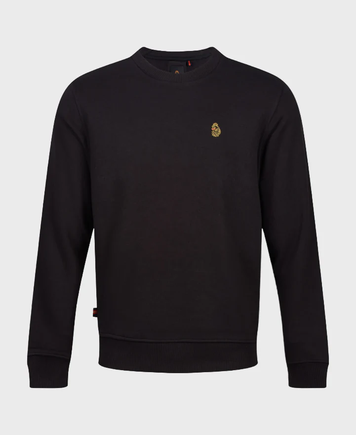Luke 1977 London 1000 Crewneck Sweatshirt - Jet Black