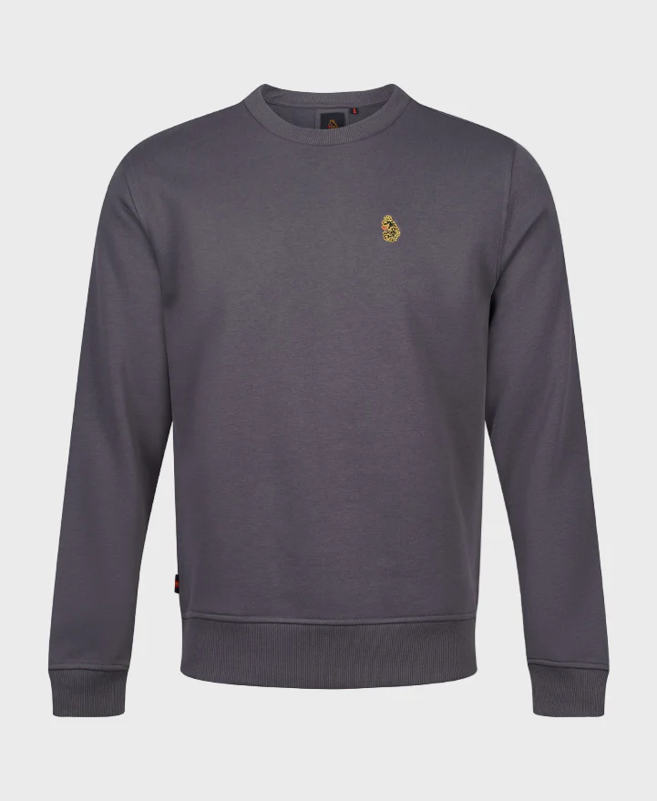 Luke 1977 M780354 London 1000 Sweatshirt Charcoal