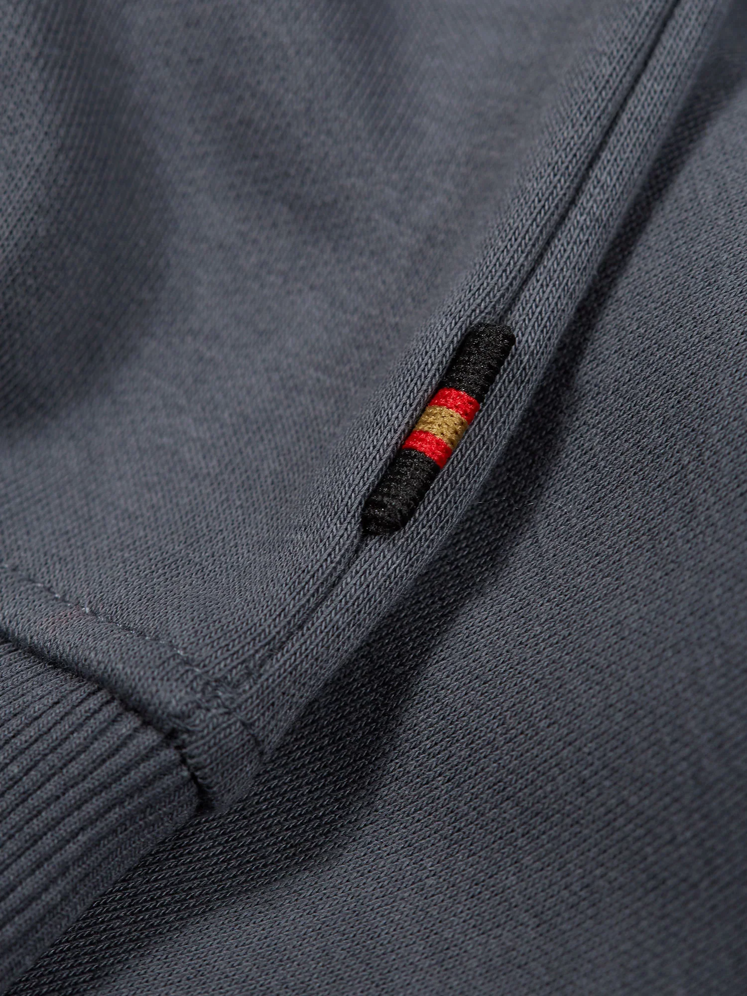 Luke 1977 Sydney 1000 1/4 Zip Sweatshirt Charcoal - Image 3