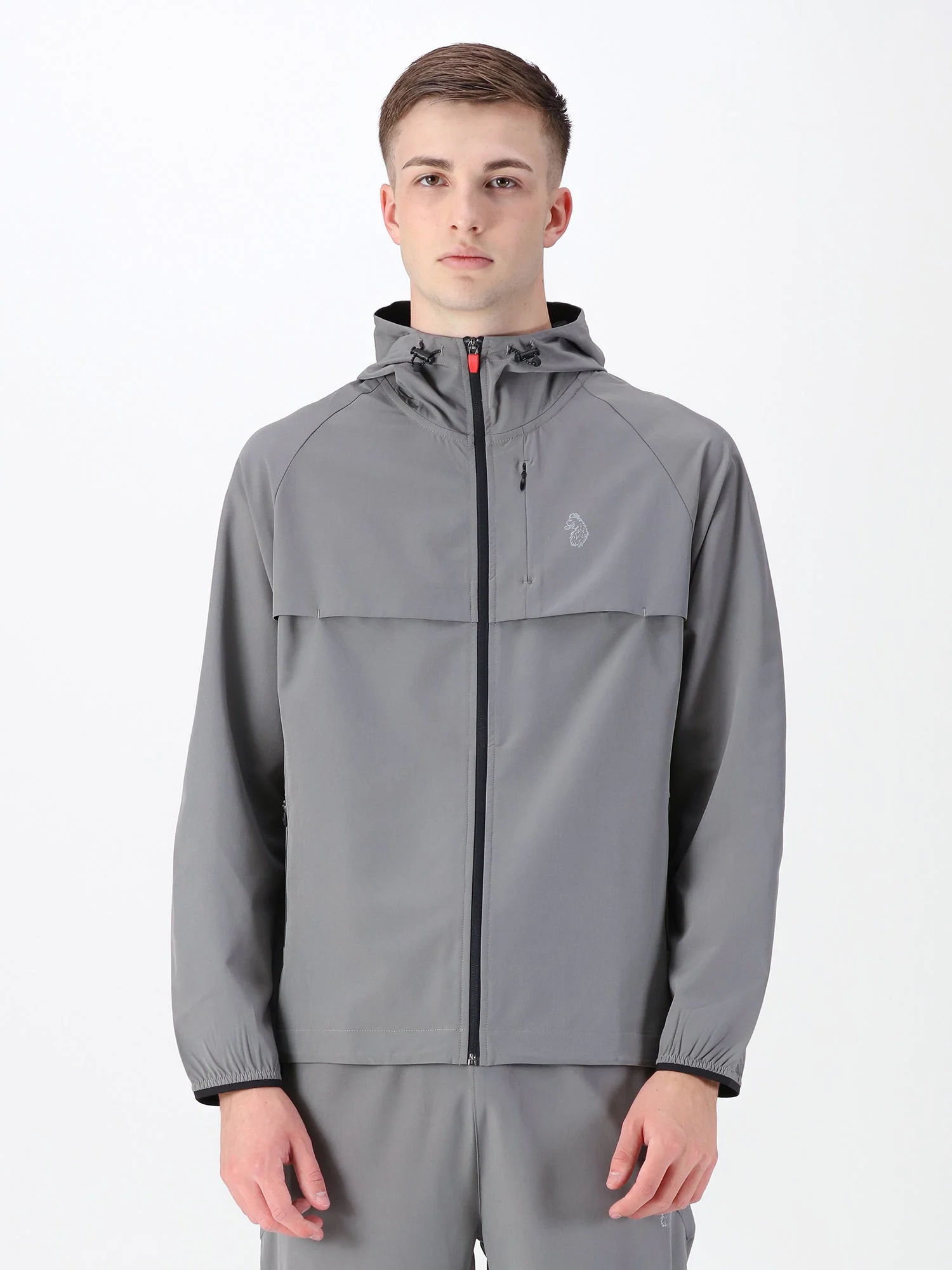 Luke 1977 M780364 Brecon Performance Zip Thru Concrete - Image 2