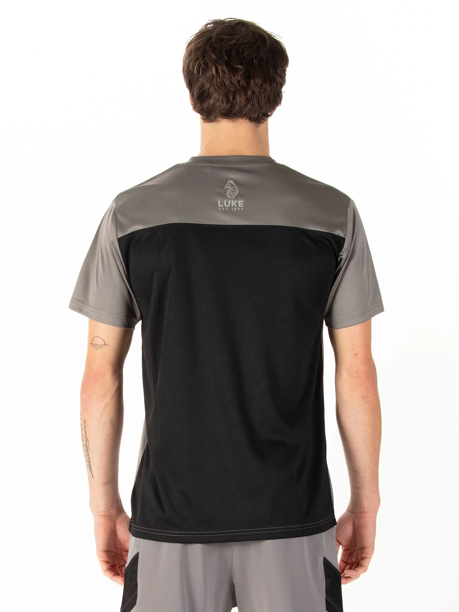 Luke 1977 M790160 Peak Performance T-shirt Concrete - Image 3