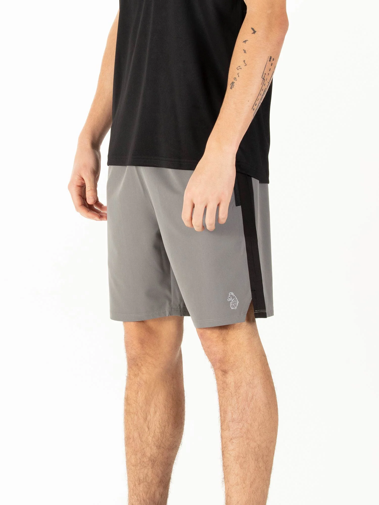 Luke 1977 M791059 Exmoor Shorts Concrete - Image 2
