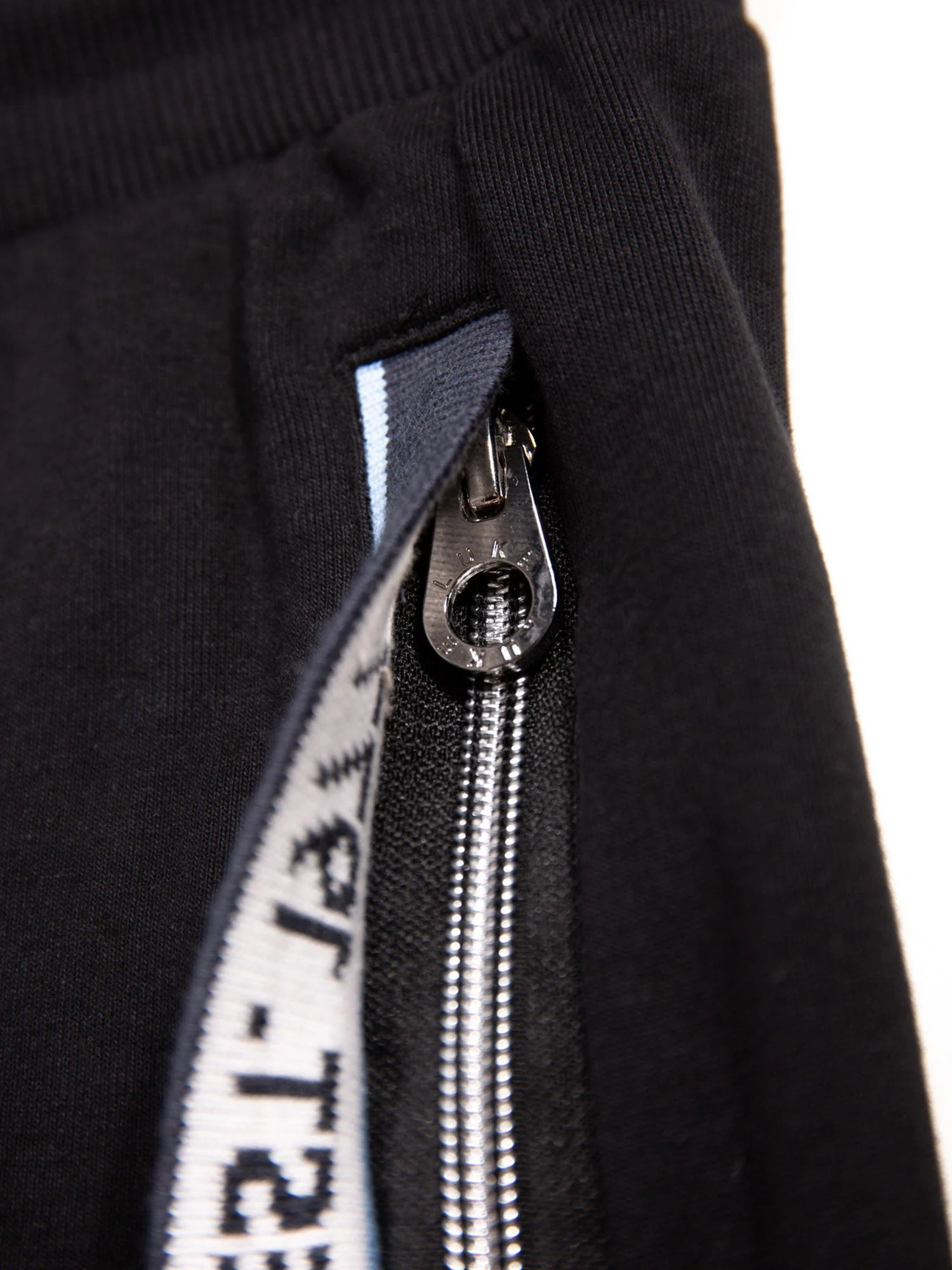 Luke 1977 M801052 Reid Text Detail Shorts Black - Image 5