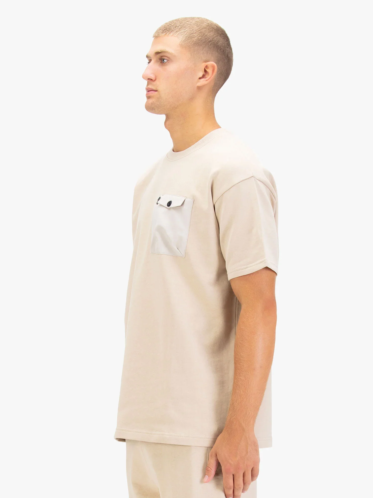Luke 1977 Putney 1000 Pocket T-Shirt - Stone - Image 3