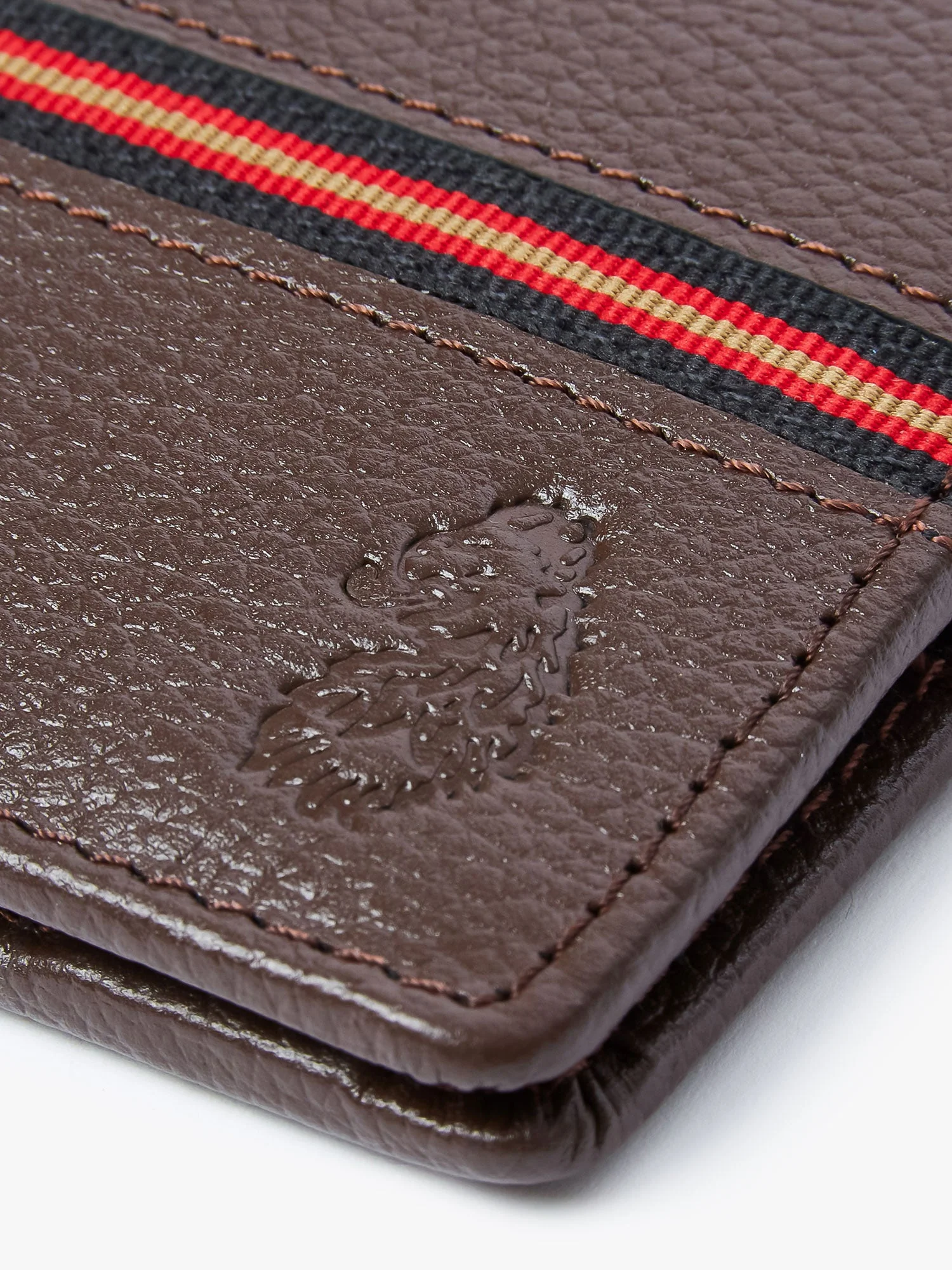 Luke 1977 Milled Leather Wallet - Brown - Image 5