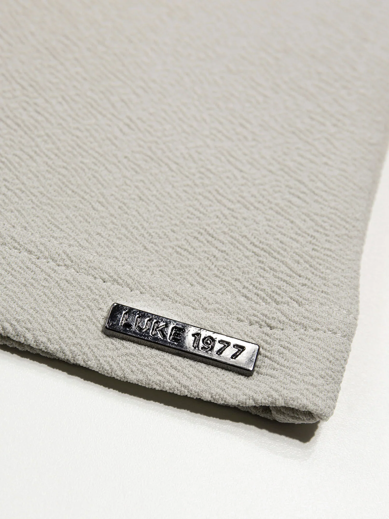 Luke 1977 Mykonos T-Shirt - Ice Grey - Image 3