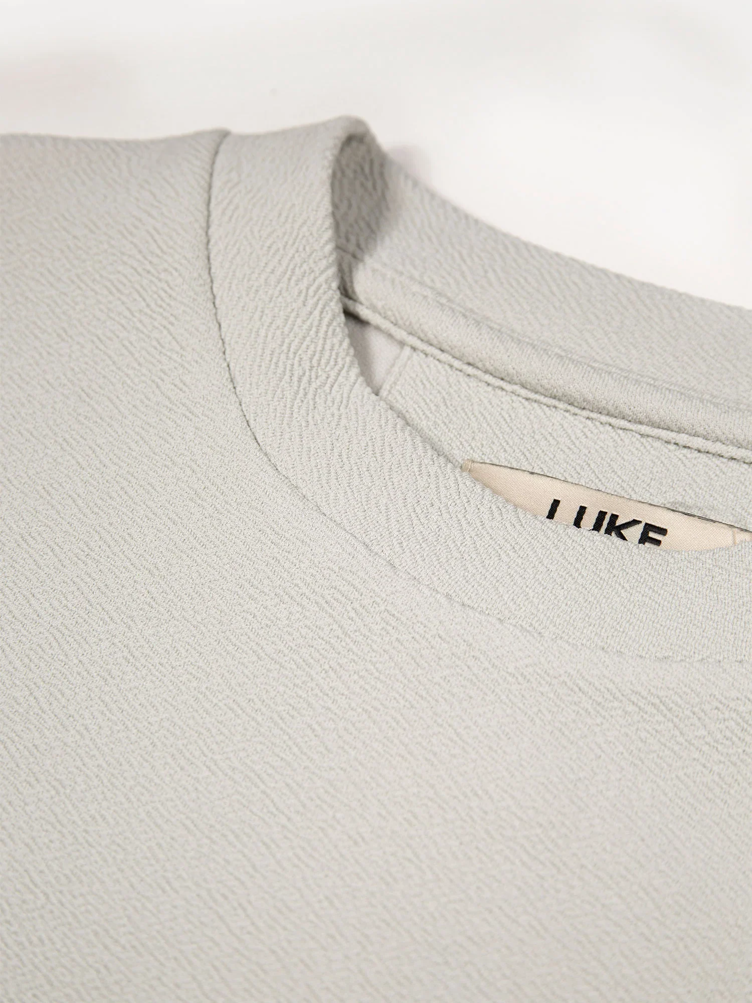 Luke 1977 Mykonos T-Shirt - Ice Grey - Image 4