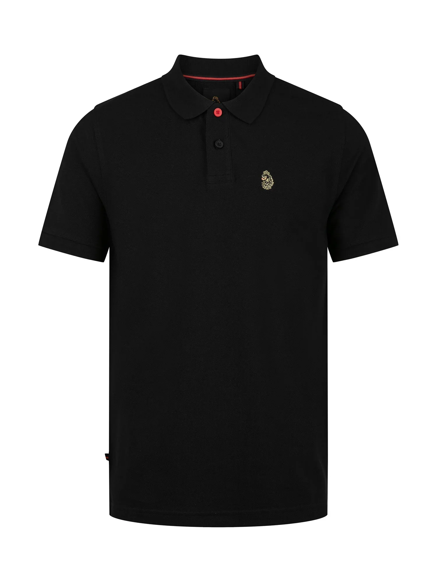 Luke 1977 New Mead Pique Polo Shirt - Black - Image 4