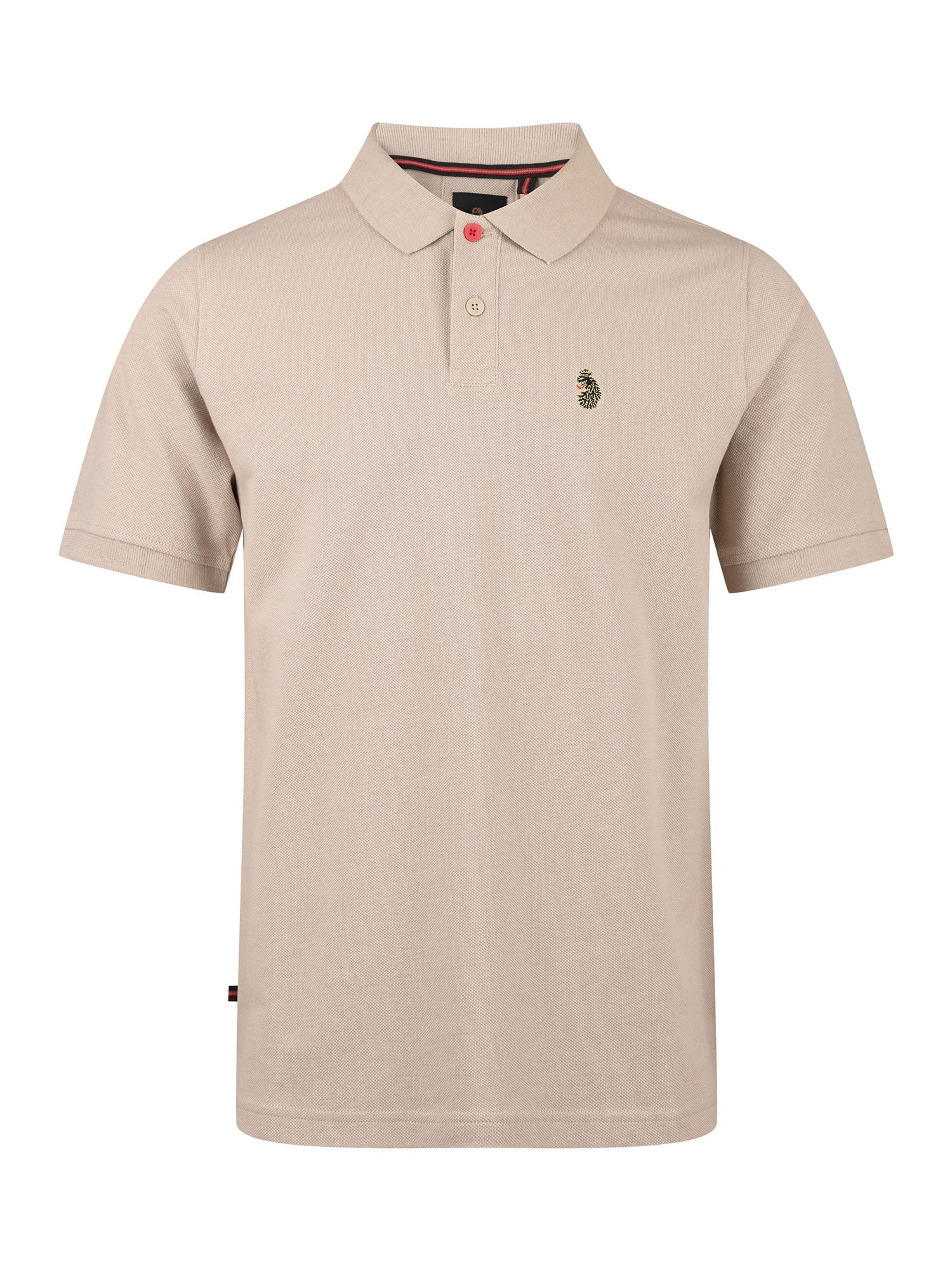 Luke 1977 New Mead Pique Polo Shirt - Stone - Image 4