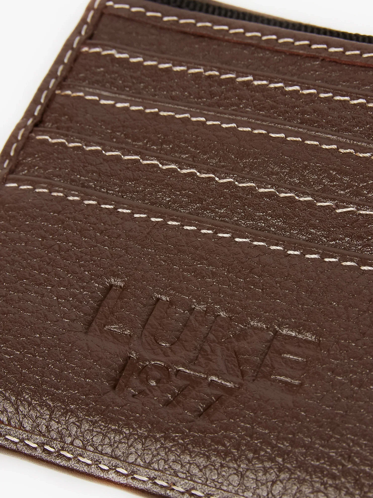 Luke 1977 Volcombe Leather Wallet - Brown - Image 3