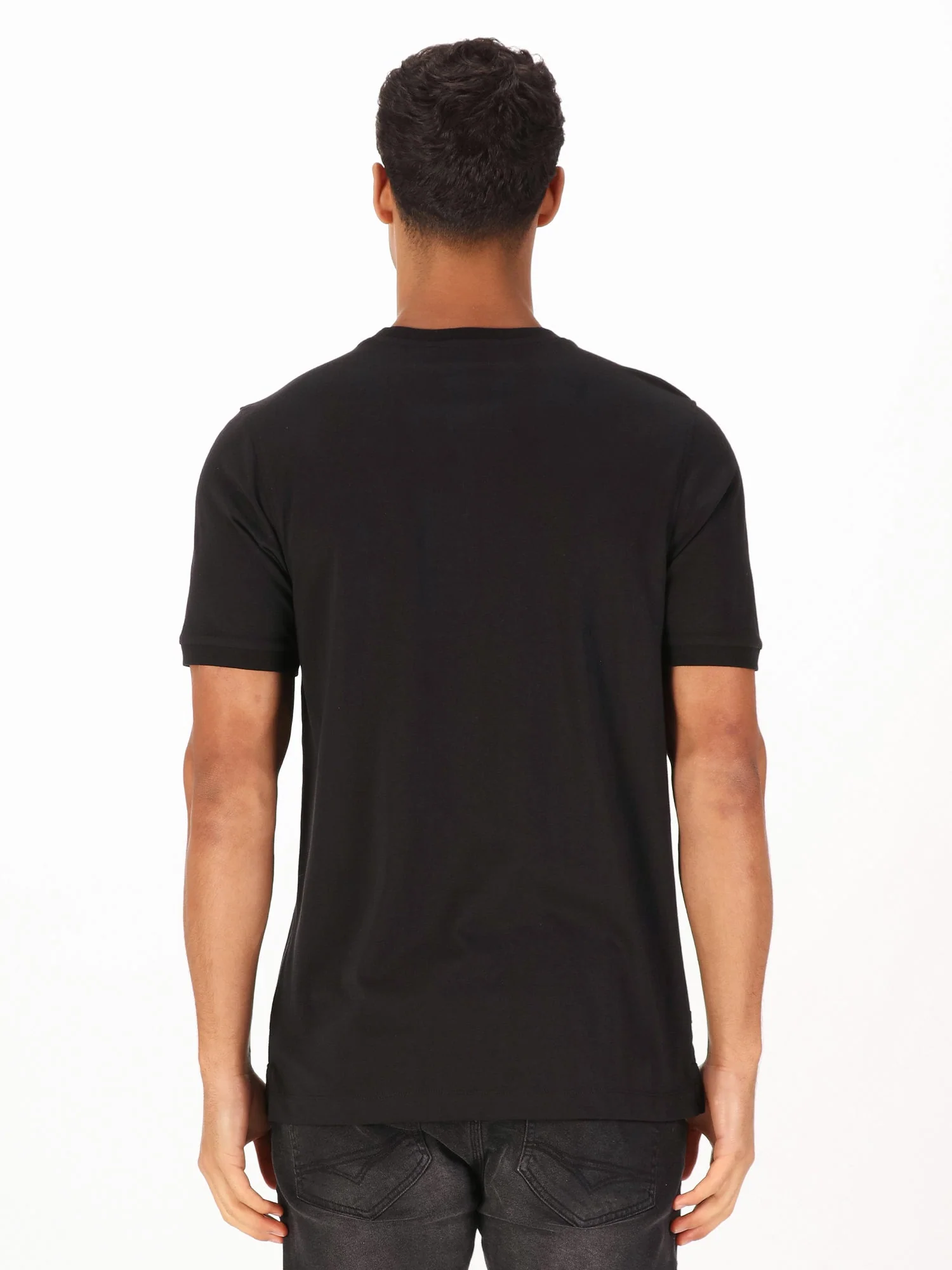 Luke 1977 ZM280165 Traff Core Crew T-shirt Jet Black - Image 3