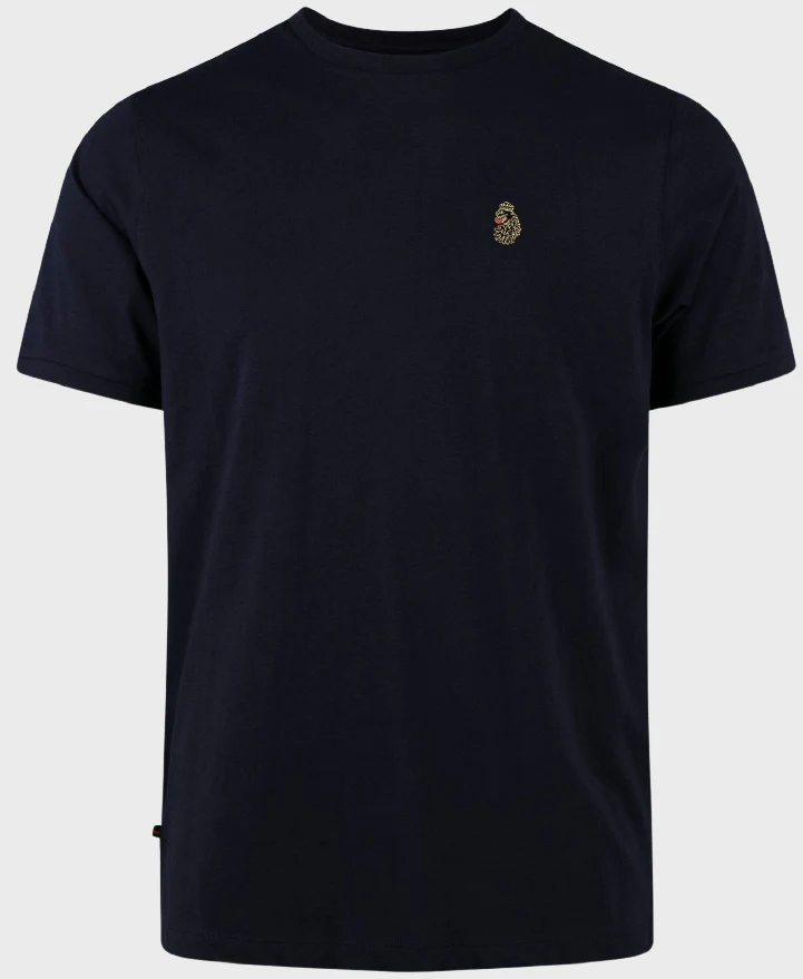 Luke 1977 ZM280165 Traff Core Crew T-shirt Very Dark Navy