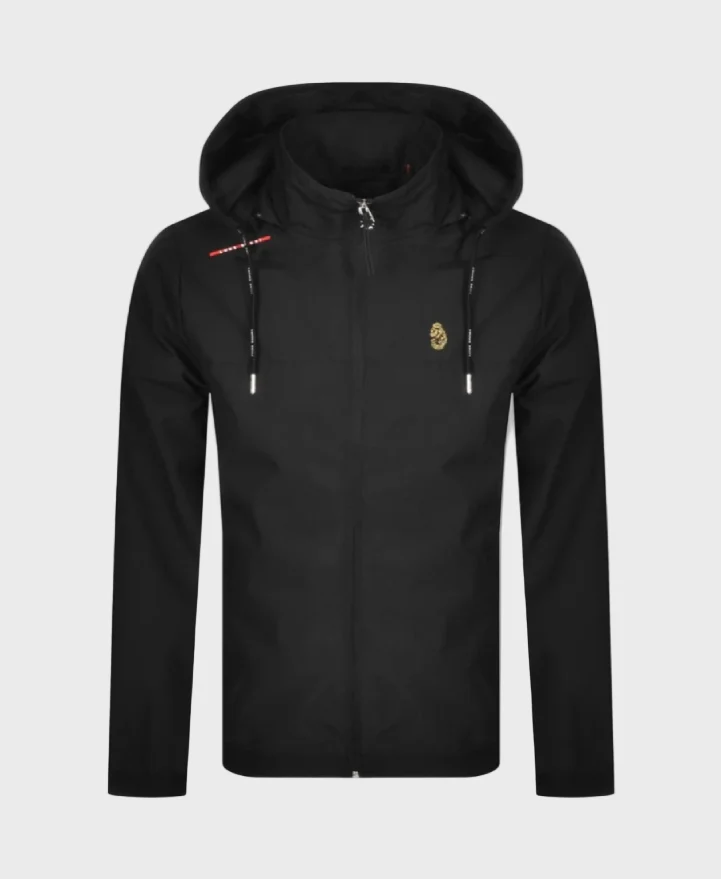 Luke 1977 Brownhills Hooded Jacket - Jet Black