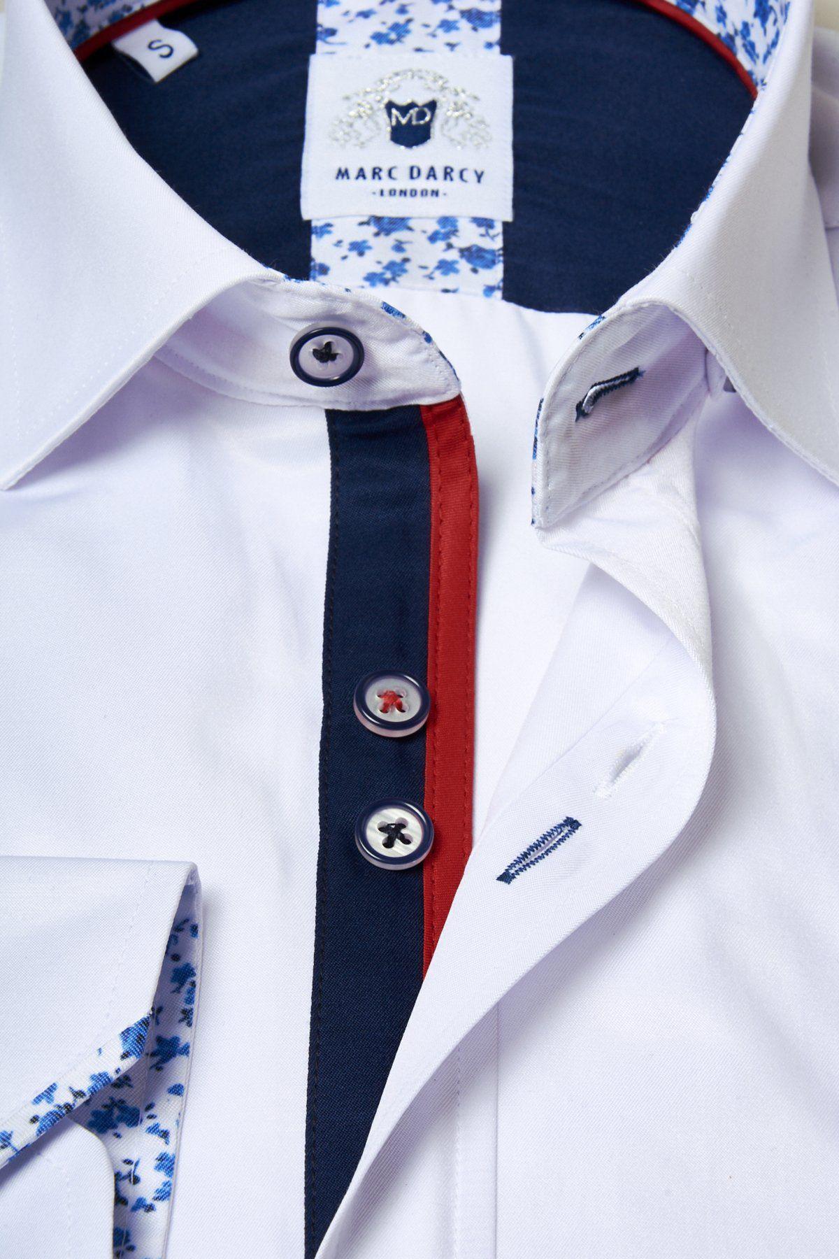 Marc Darcy Alfie Shirt White - Image 3