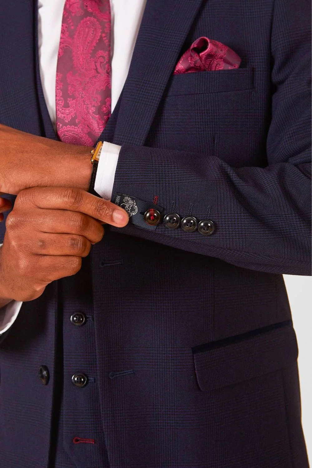 Marc Darcy Bromley Blazer Navy - Image 2