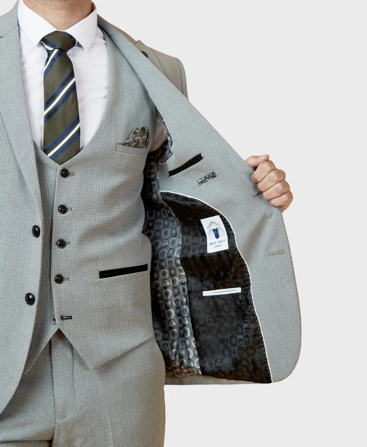Marc Darcy Bromley Blazer Silver - Image 2