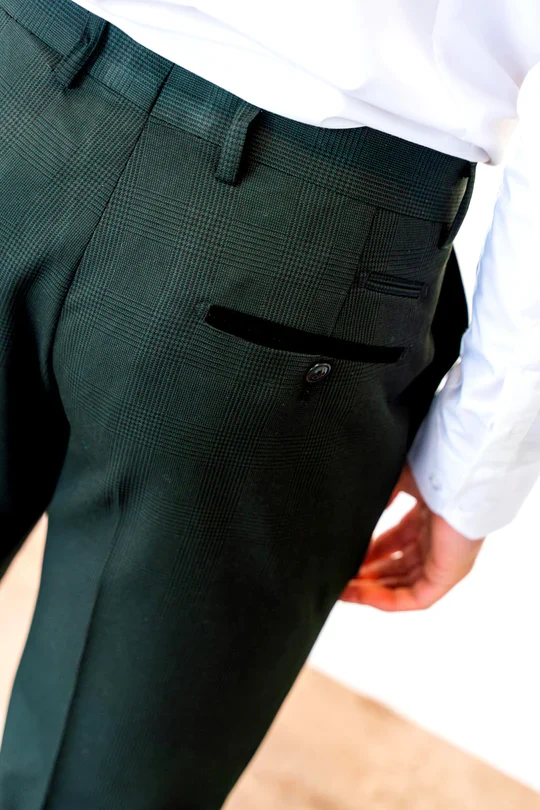 Marc Darcy Bromley Trousers Olive - Image 4