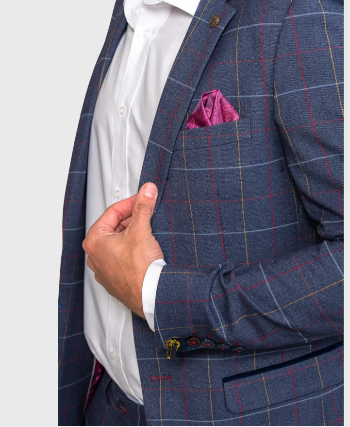 Marc Darcy Drake Blazer Navy - Image 2