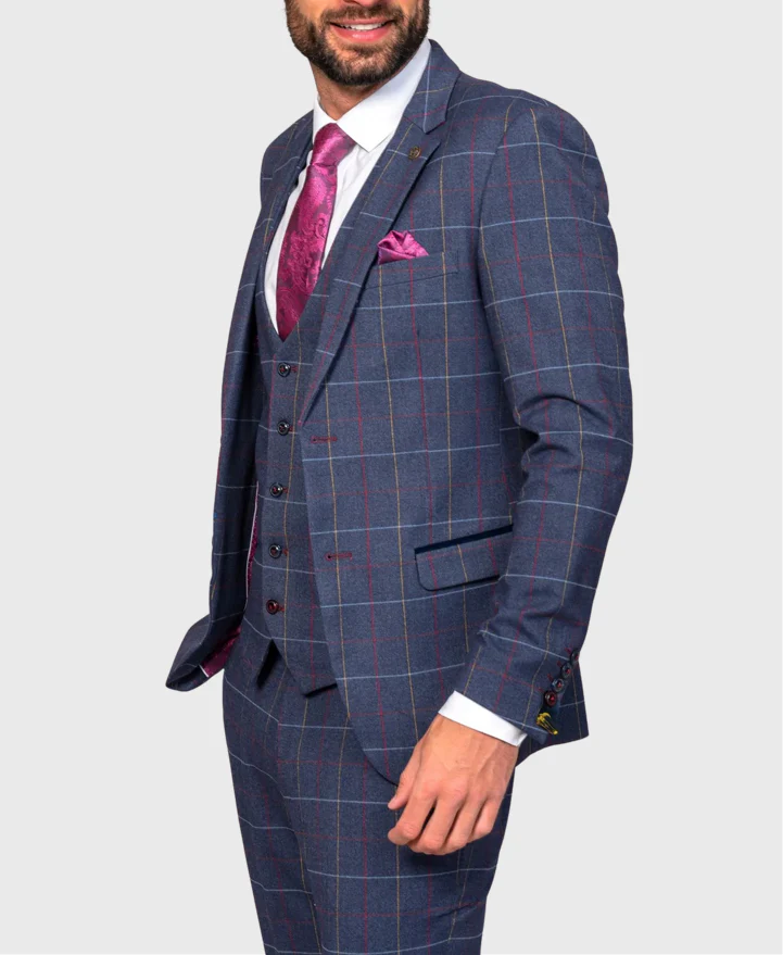 Marc Darcy Drake Blazer Navy - Image 3