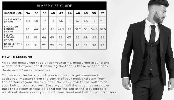 Marc Darcy Edinson Blazer Navy Sky - Image 4