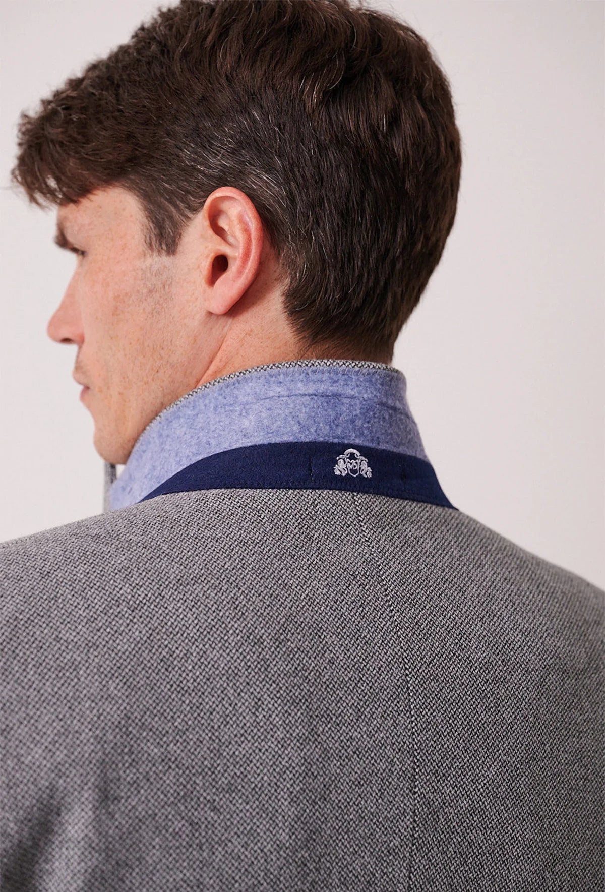 Marc Darcy Hayden Tweed Blazer - Silver - Image 5