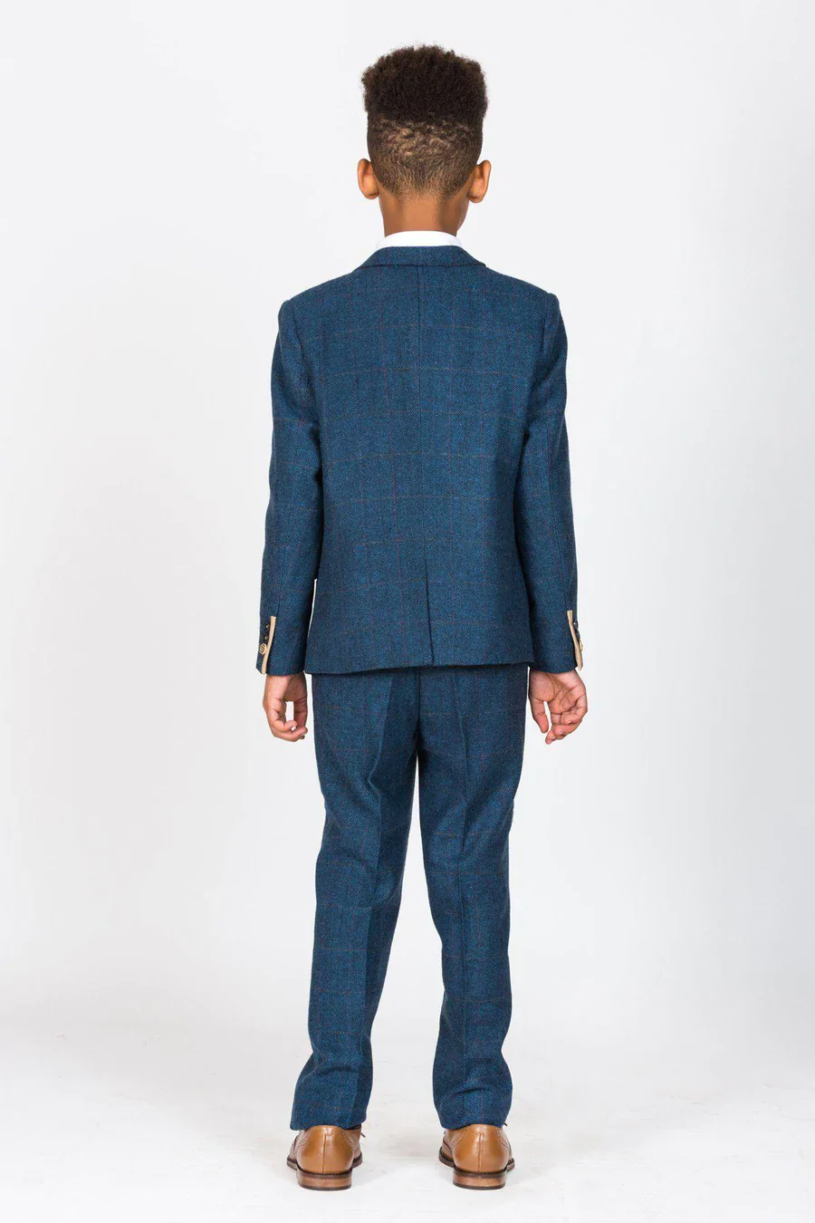 Marc Darcy Kids Dion 3-Piece Suit Blue (Age 1-8) - Image 3