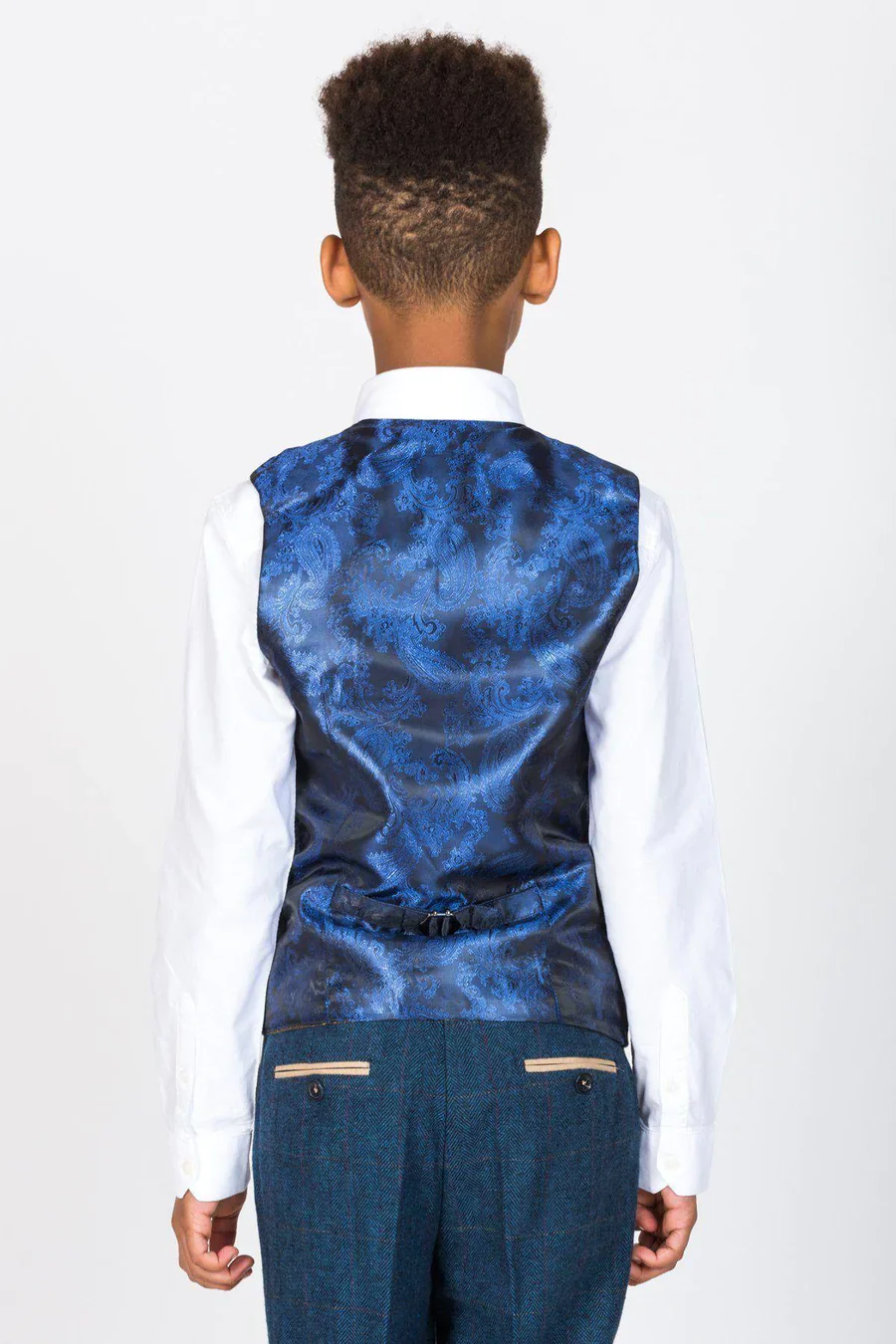 Marc Darcy Kids Dion 3-Piece Suit Blue (Age 1-8) - Image 4