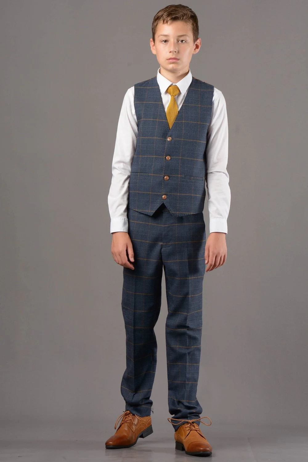 Marc Darcy Jenson 3-Piece Suit Marine (Age 1-8) - Image 3