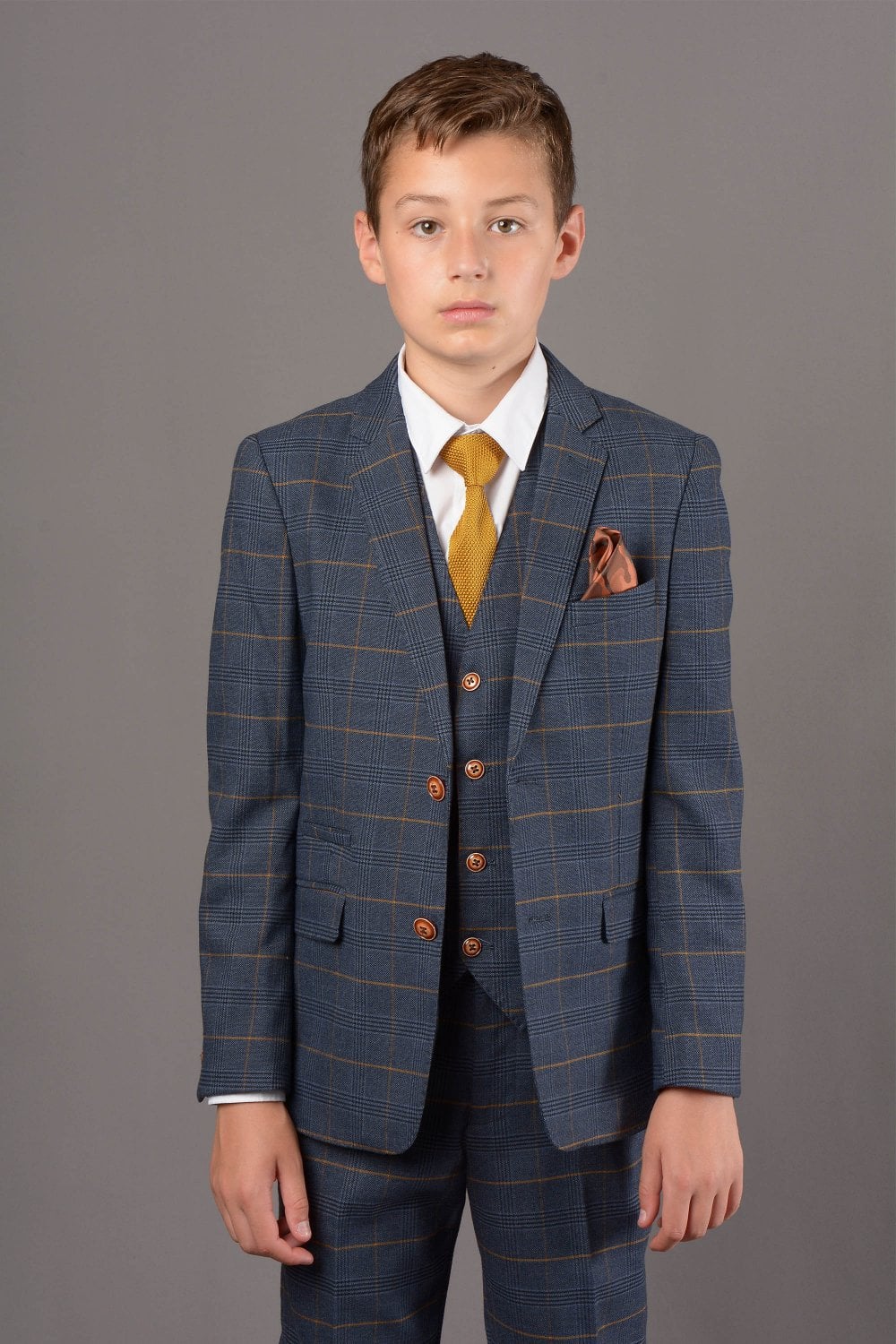Marc Darcy Jenson 3-Piece Suit Marine (Age 1-8) - Image 5