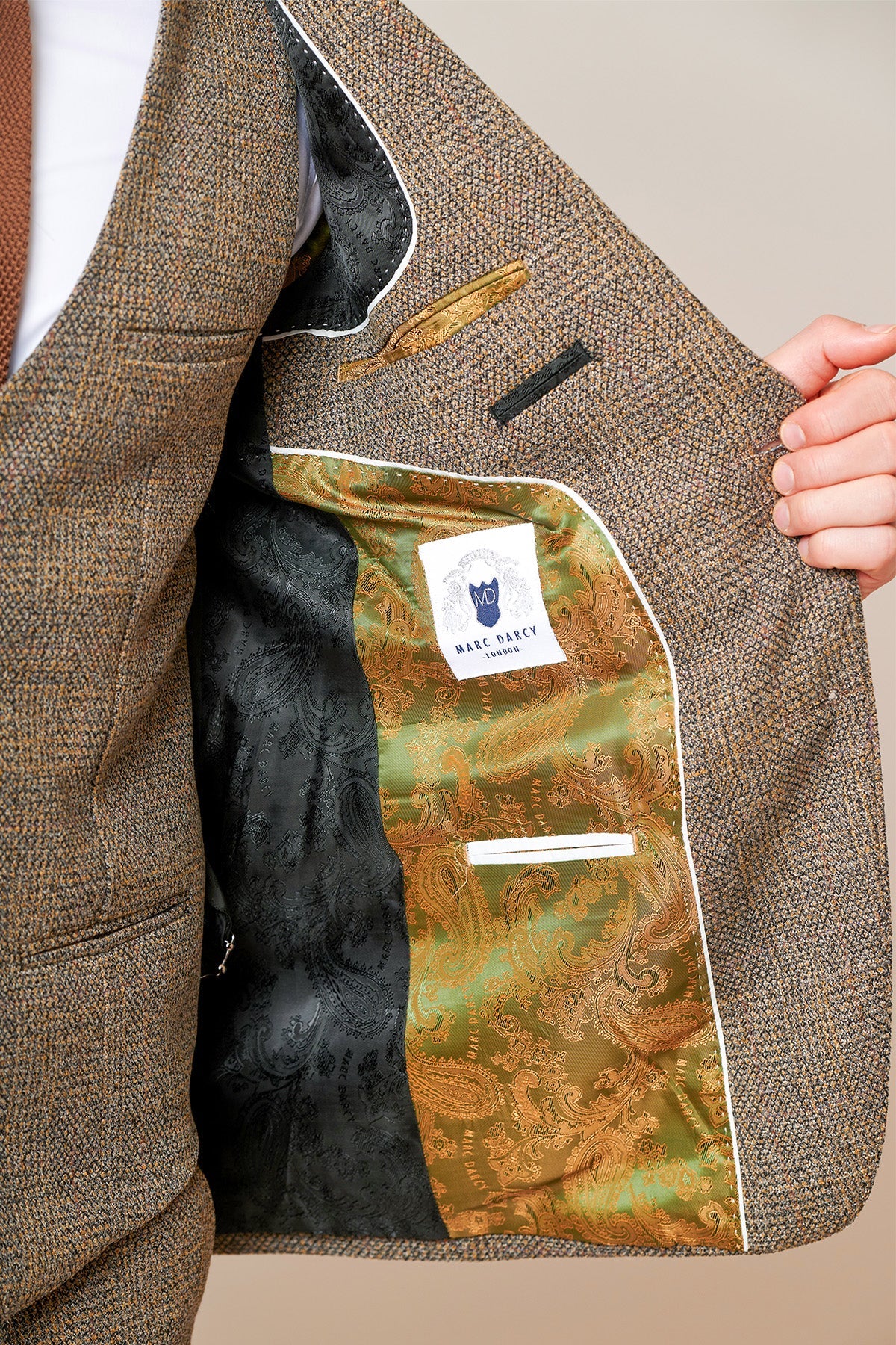 Marc Darcy Kris Blazer Tan - Image 3