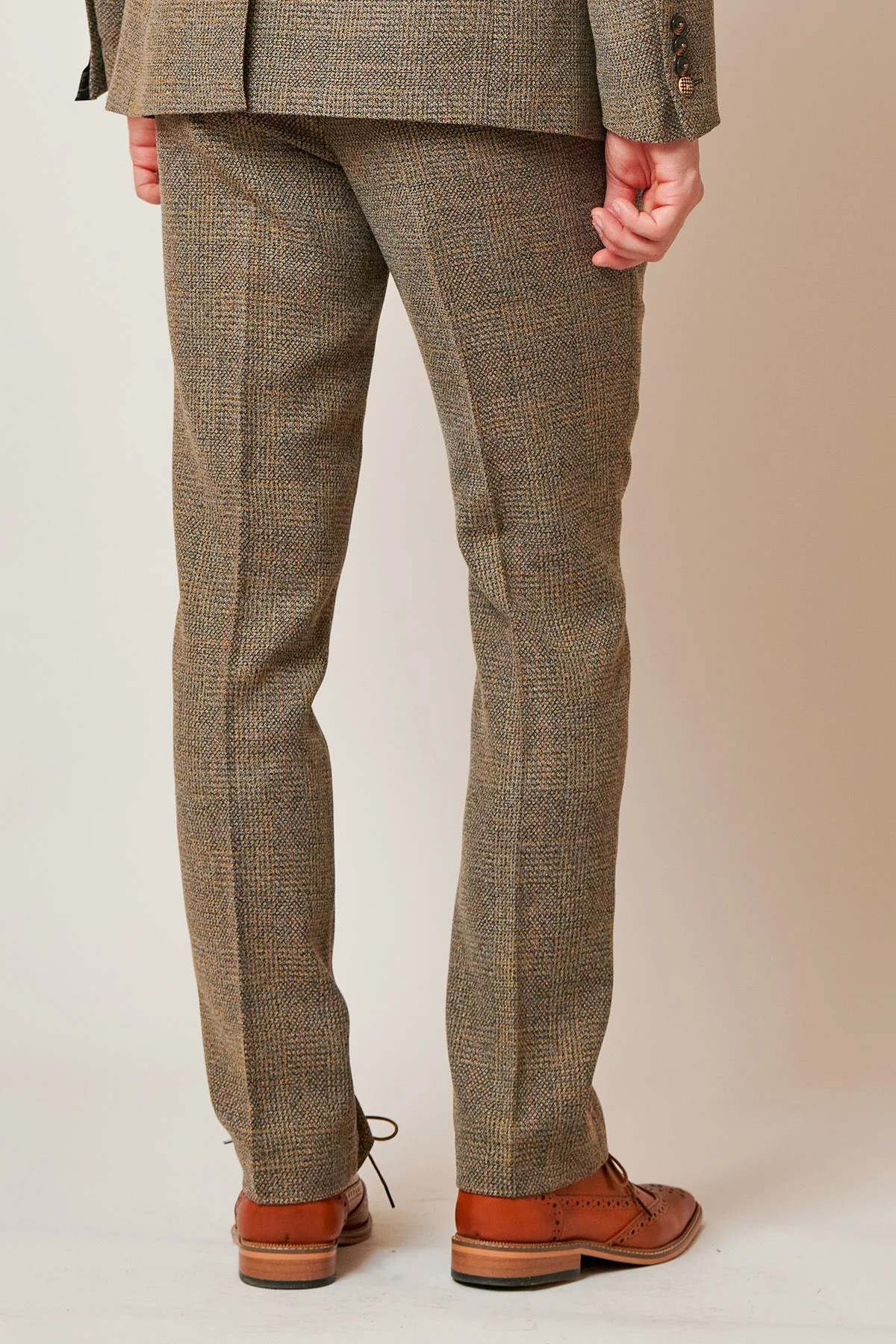Marc Darcy Kris Trousers Tan - Image 3