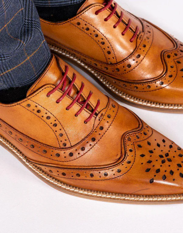 Marc Darcy Larkin Shoe Tan - Image 2