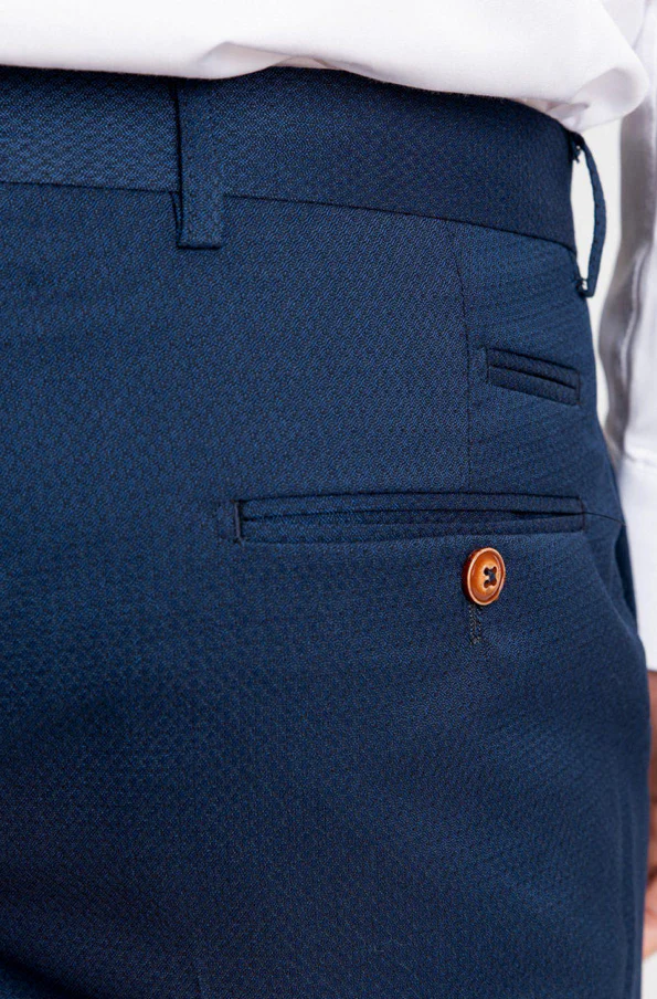 Marc Darcy Max Trousers Royal Blue - Image 3