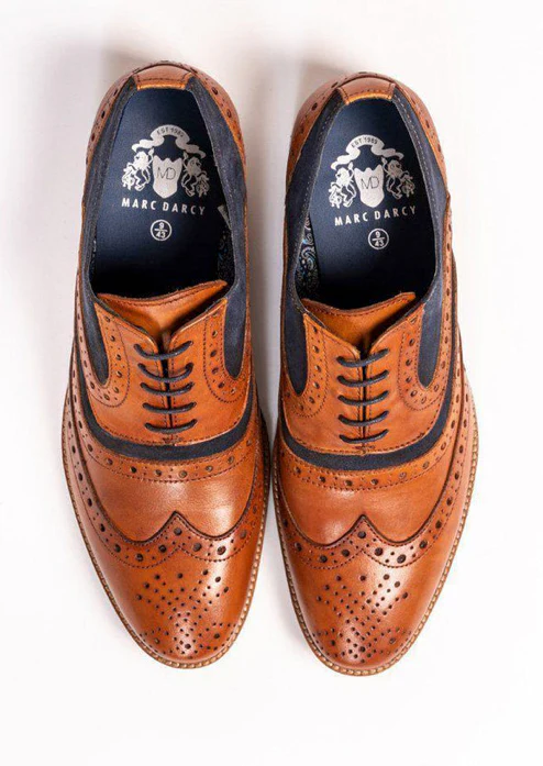 Marc Darcy Murray Shoe Tan / Navy - Image 3