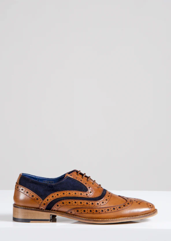 Marc Darcy Murray Shoe Tan / Navy - Image 4