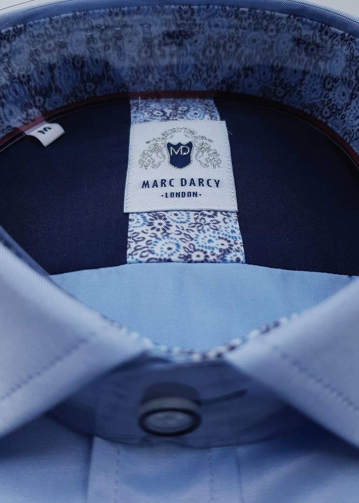 Marc Darcy Alfie Shirt Sky Blue - Image 4