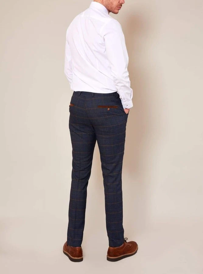 Marc Darcy Skinny Jenson Trouser Marine - Image 3