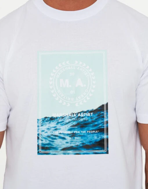 Marshall Artist Canute T-shirt White - Image 3