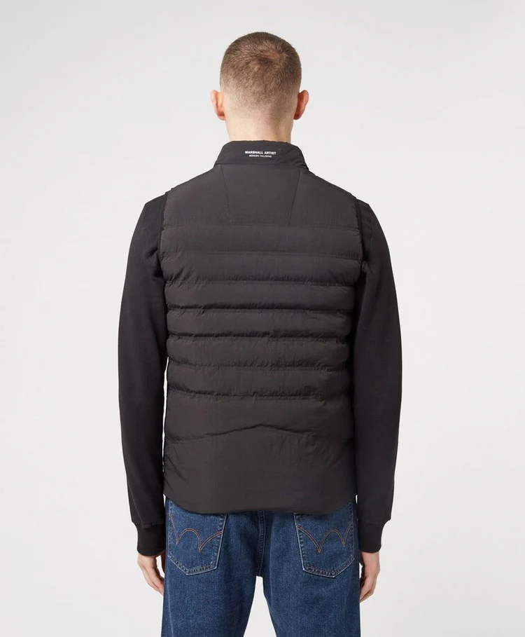 Marshall Artist Light Bubble Gilet Black - Image 3