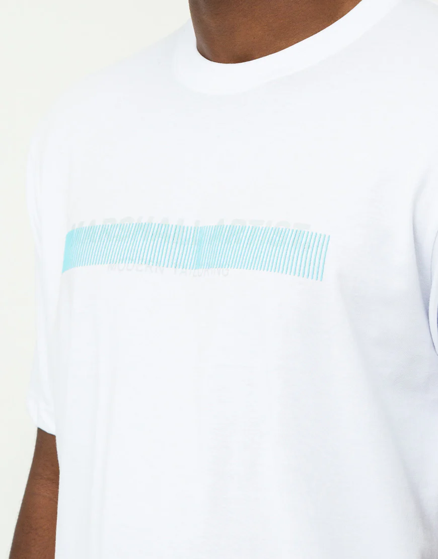 Marshall Artist MSATM10902 Optica T-shirt White - Image 3