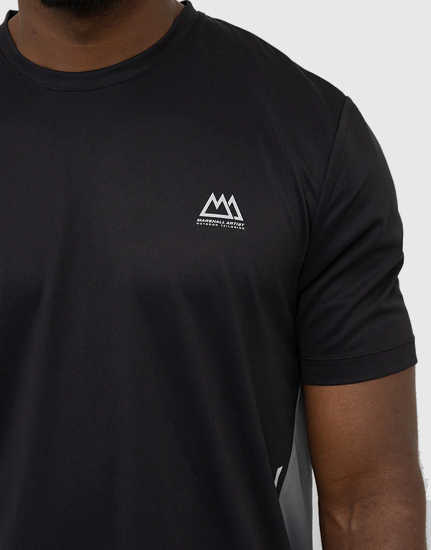 Marshall Artist MSATM10921 Nevis T-shirt Black - Image 3