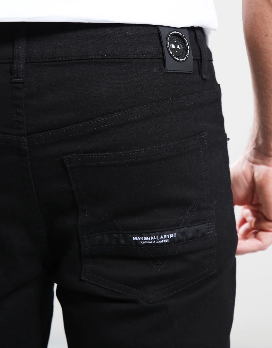 Marshall Artist Marshall Fit Jeans Black Overdye - Image 3