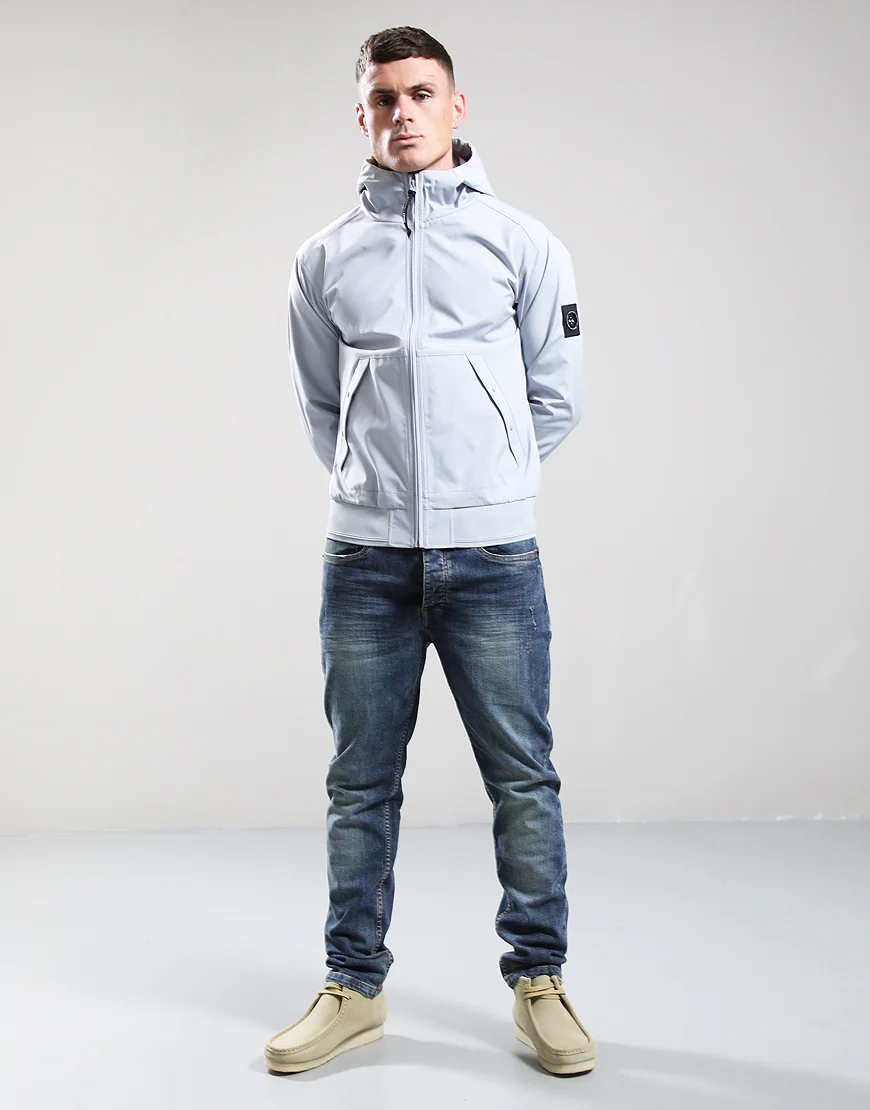 Marshall Artist Meldon Liteshell Jacket Ghost Grey - Image 2