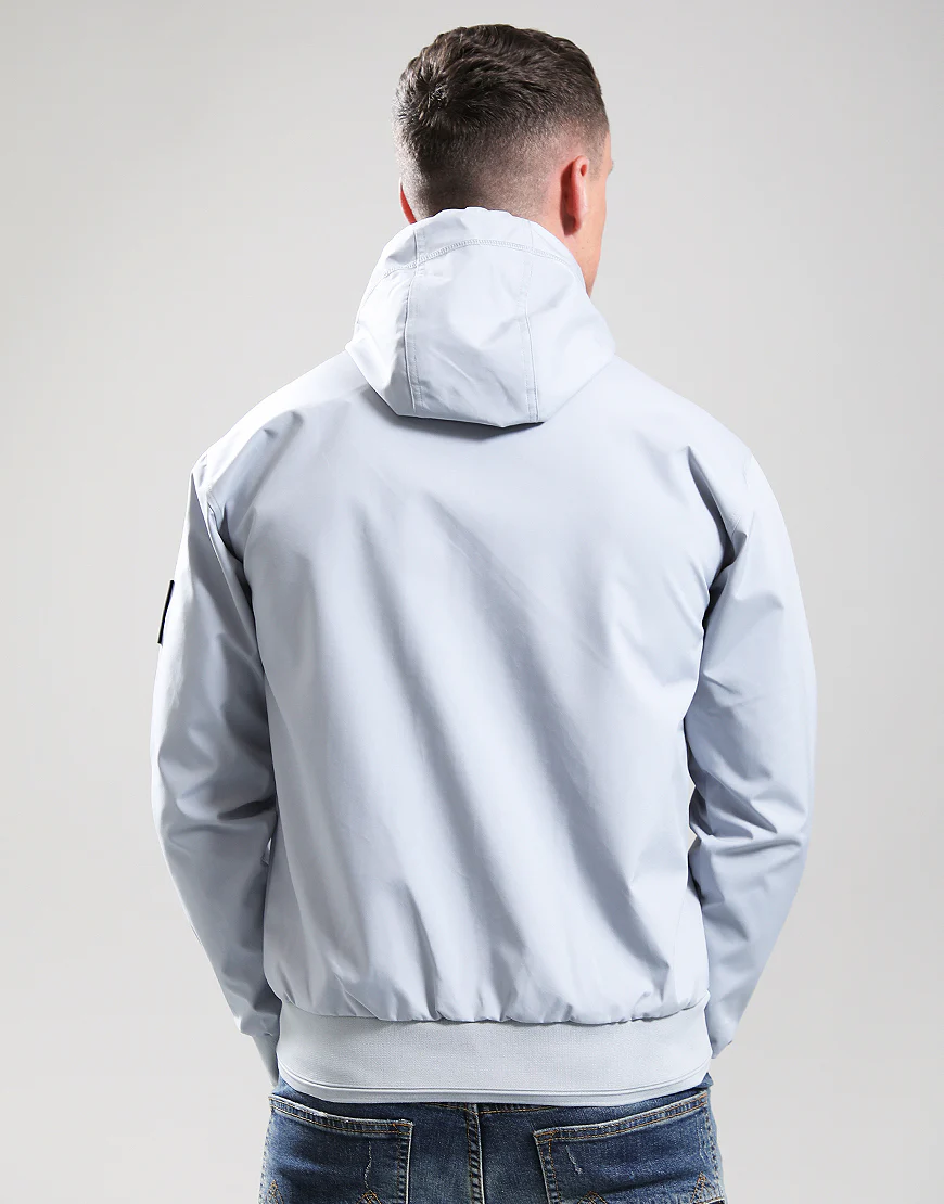 Marshall Artist Meldon Liteshell Jacket Ghost Grey - Image 4
