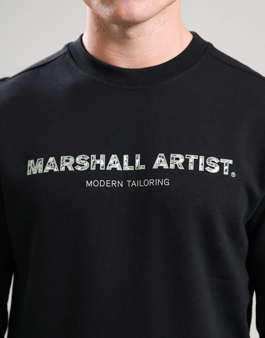 Marshall Artist Resurrection Crewneck Black - Image 3
