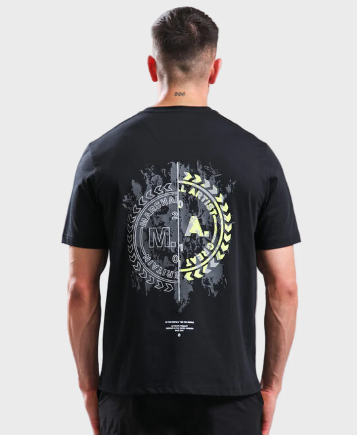 Marshall Artist Photek Back Print Logo T-Shirt - Black