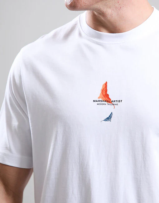 Marshall Artist Aspen T-Shirt White - Image 2