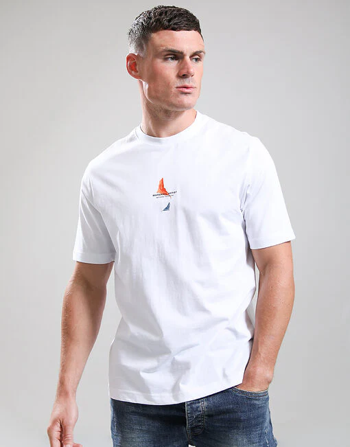Marshall Artist Aspen T-Shirt White - Image 4