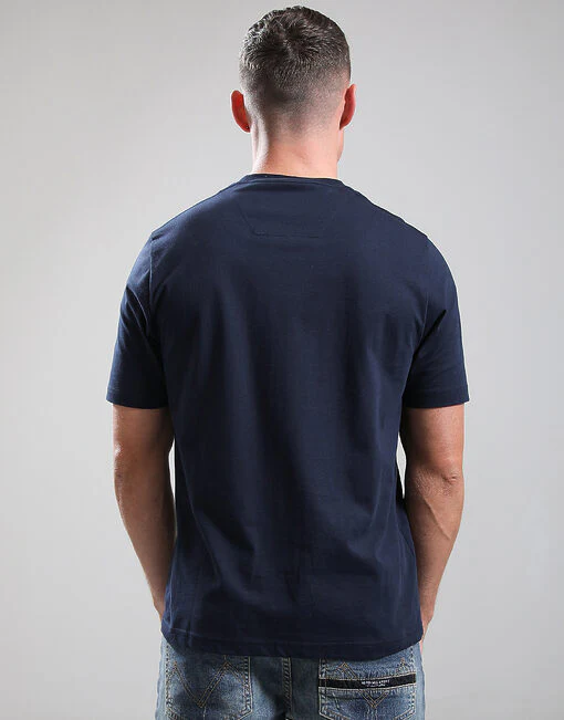 Marshall Artist Equinox T-Shirt Navy Blue - Image 4